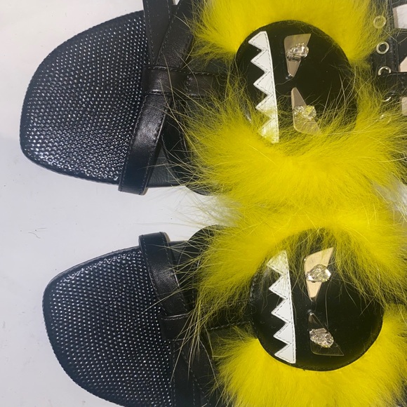 Fendi Monster Sandals LIKE BRAND NEW - Picture 3 of 5